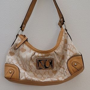 XOXO Tan/Creme Small Bag